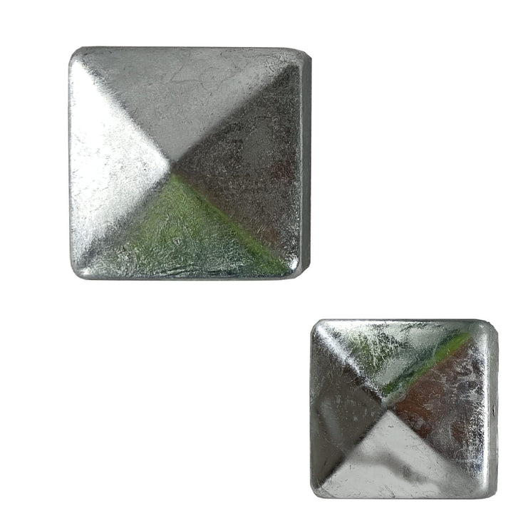 BooGardi Pfostenkappen 10 Stück 7x7 cm · 7x7 · 9x9 · verzinkter Stahl · Holzpfosten Abdeckkappe · Za