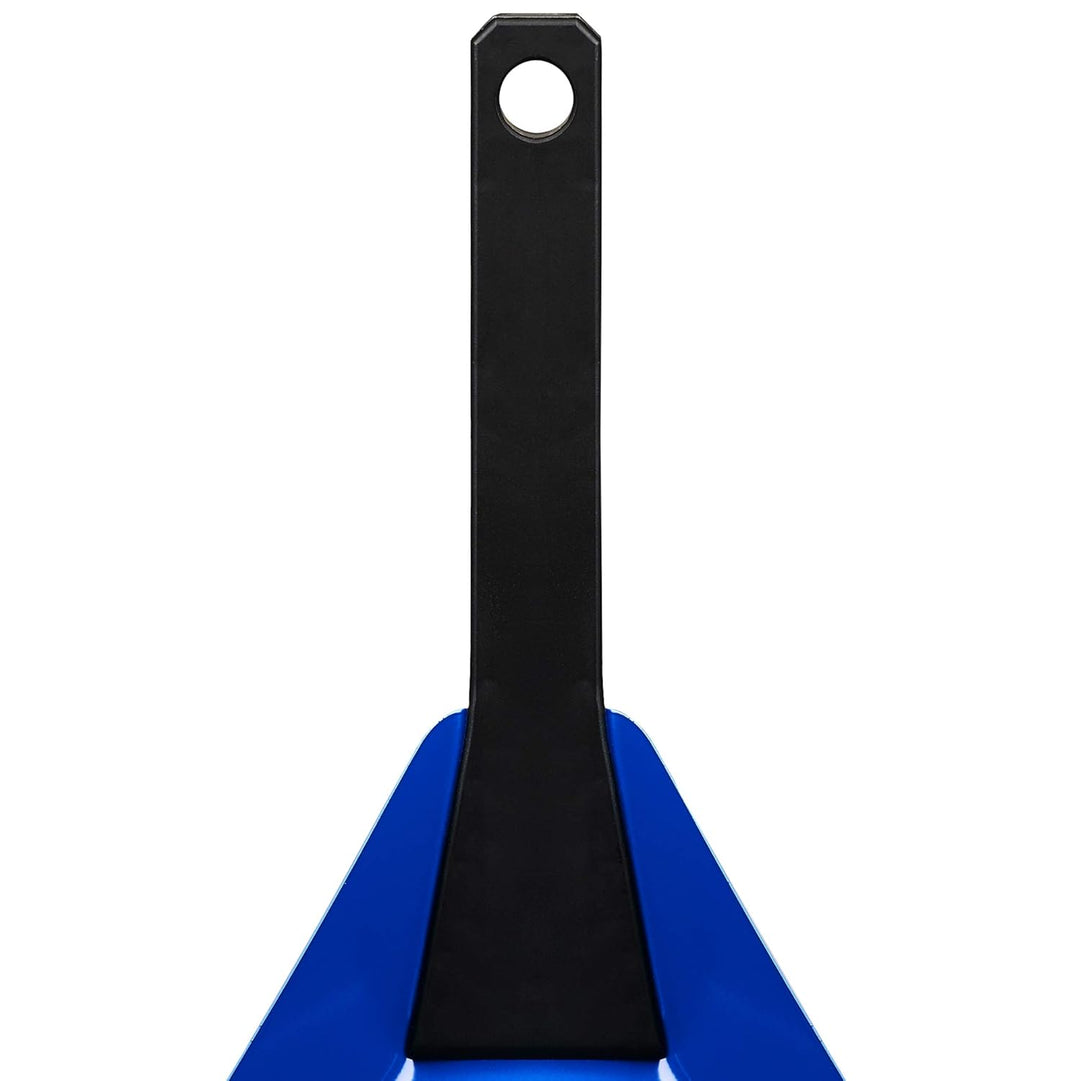 V7 Kehr-Schaufel mit Gummilippe zum Aufsammeln von Schmutz, Zubehör für V7 Hand-Feger, blau