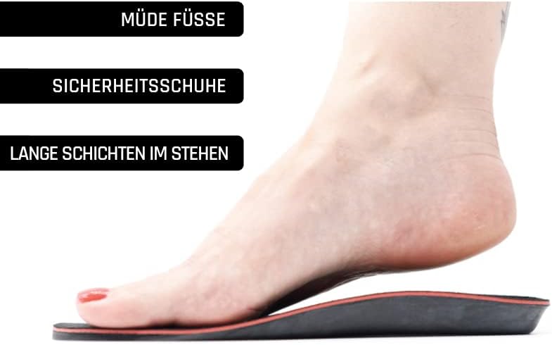 SMOU COMFORT Schuh einlegesohlen gel | Anti schweiss |Schuheinlagen mit memory foam | Ideal wie einl