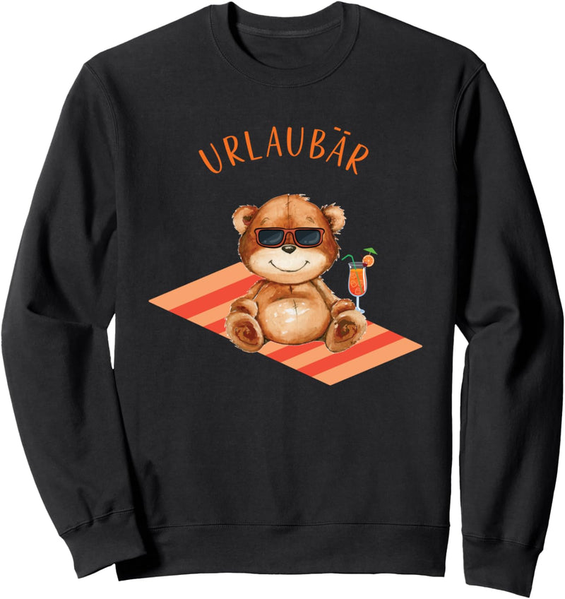 Urlaubär - lustiges Urlauber Bären Sweatshirt