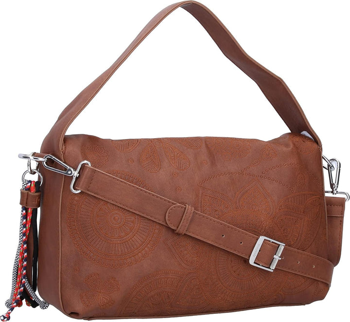 Desigual Damen Bols_Deja Vu Narbonne FLA Hand Bag Brown, Brown