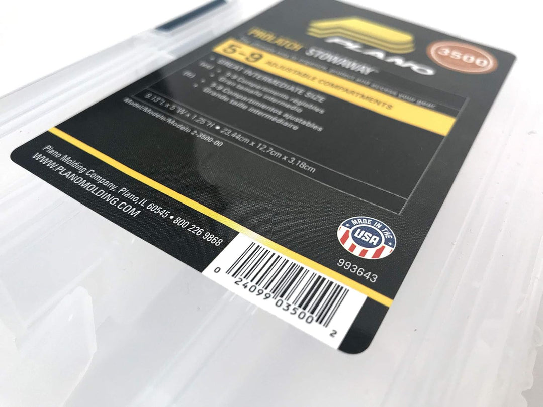 Plano 23500-00 Gre Stowaway mit verstellbaren Trennwnden Four Pack, Four Pack