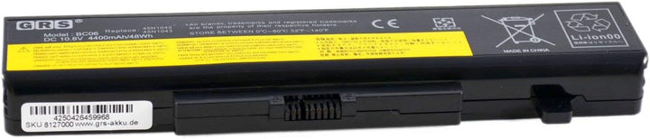 GRS Akku L11L6F01 für Lenovo ThinkPad Edge E430 E435 E530 E535 E540 ersetzt: L11S6F01 L11S6Y01 45N10