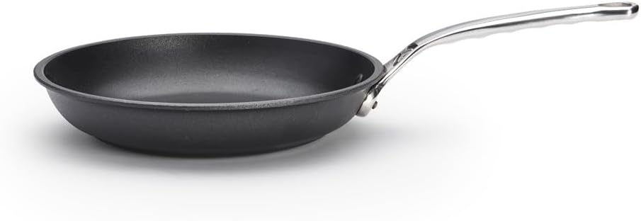 DE BUYER Pfanne, Edelstahl, Silber, 24 cm, 830024 22 x 12.6 x 1.4 cm, 22 x 12.6 x 1.4 cm