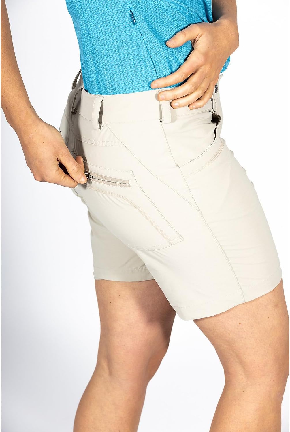 Maul Damen Shorts Lyon 42 Beige, 42 Beige