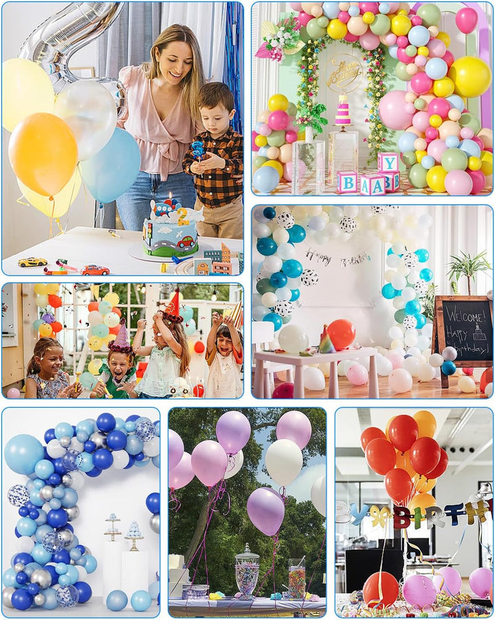 Yulado Luftballonpumpe Elektrisch, 400W Ballonpumpe Elektrisch, Ballonpumpe mit Doppeldüse Inflatorg