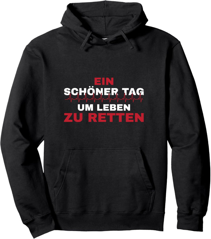 Notarzt, Rettungsdienst Geschenk-Ideen I Motiv Pullover Hoodie