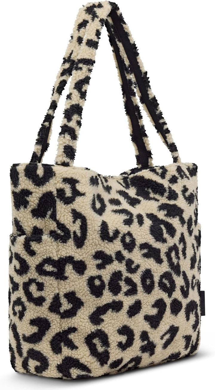 Expatrié Shopper Tasche Damen - Tilda Beige Leo, Beige Leo
