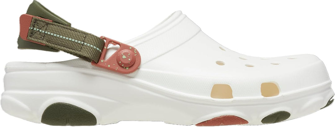 Crocs Unisex Classic All Terrain Clogs 36/37 EU Chalk, 36/37 EU Chalk