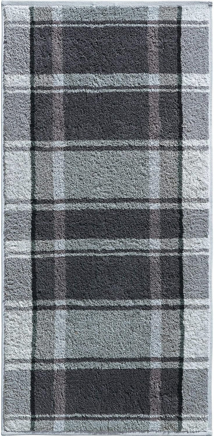 Erwin Müller Handtuch-Set 4er-Pack - Ludwigsburg - 100% Baumwolle - grau Grösse 50x100 cm - kuschelw