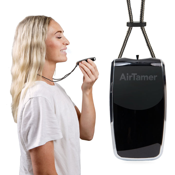 AirTamer A320 Rechargeable Personal Air Purifier, Proven Performance, Virus and Pollutant Tested*, B