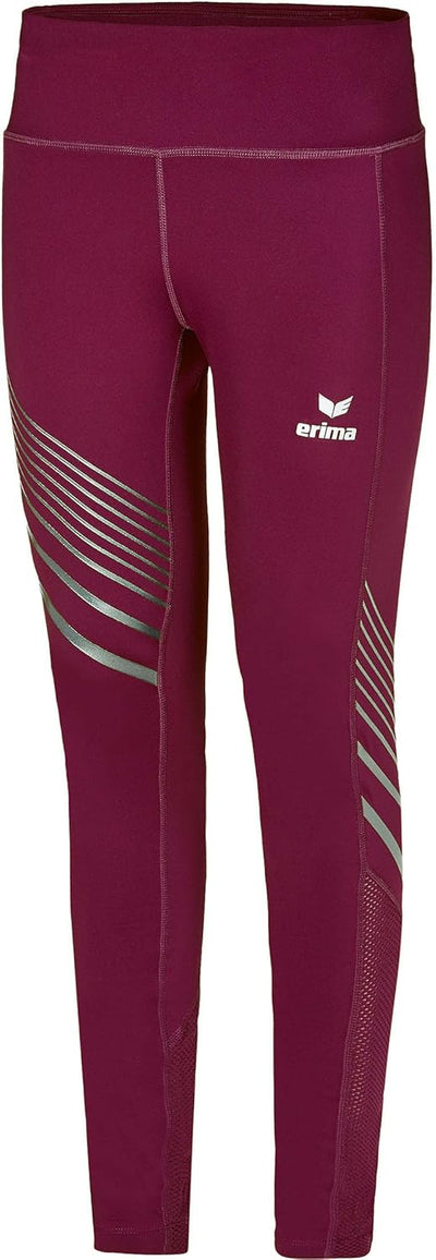 Erima Damen Race Line 2.0 lange Laufhose 32 Aubergine, 32 Aubergine