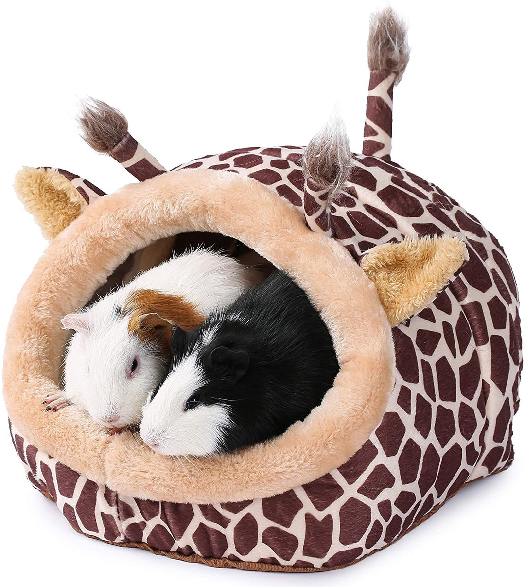 JanYoo Kleintierhöhle für Chinchilla, Igel, Meerschweinchen, Käfigzubehör, Spielzeug, für Bartagame,
