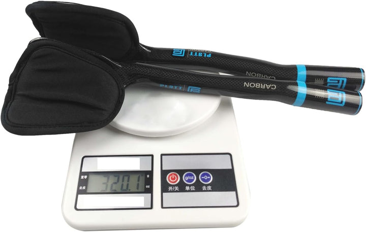 PLATT Fahrradlenker 31,8 Carbonlenker Renn/Triathlonlenker Aerobar Lenkeraufsatz Tri Bar, 3K Glossy