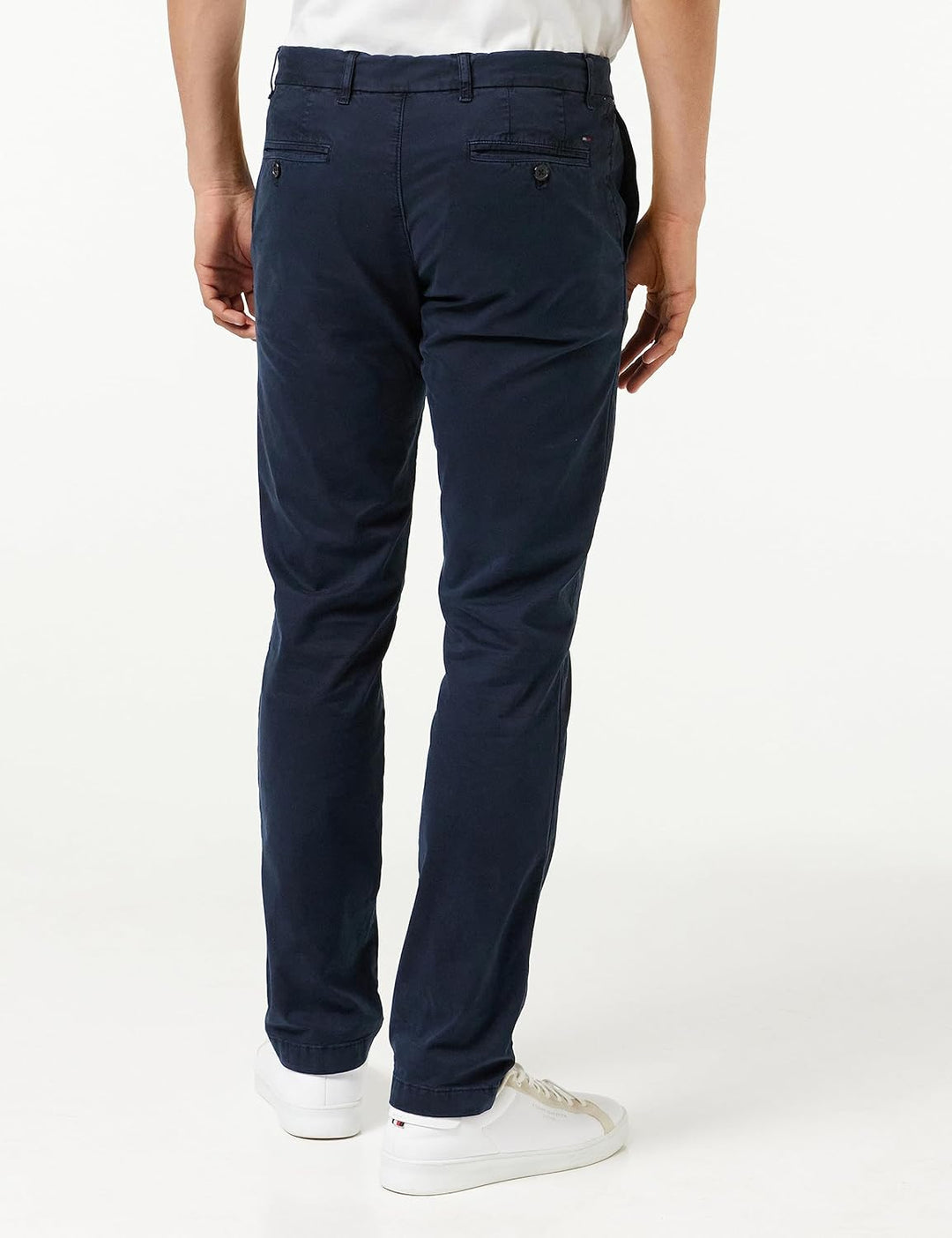 Tommy Hilfiger Herren Gewebte Hosen 32W / 30L Blau (Desert Sky), 32W / 30L Blau (Desert Sky)
