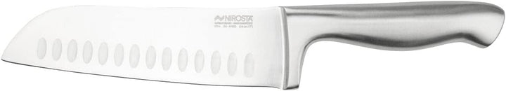 Nirosta Santokumesser STAR, scharfes Küchenmesser,Edelstahl, handlicher Griff, langlebiges Allzweckm