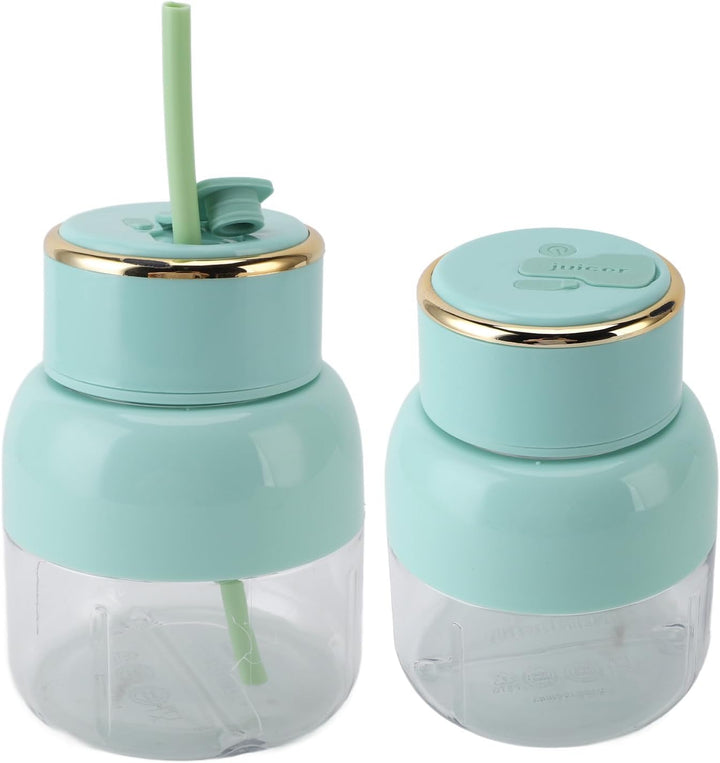 Tragbarer Mixer, 800 Ml USB-wiederaufladbarer Mixer in Persönlicher Grösse mit Strohhalm, Kleiner Fr
