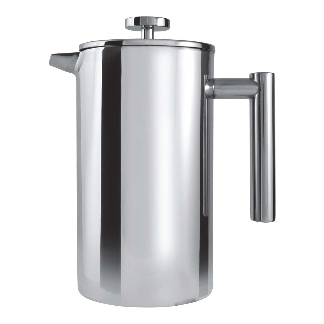 Grunwerg Cafetiere, doppelwändig, für 6 Tassen, Hochglanzpolitur Hochglanzpolitur 800ML, Hochglanzpo