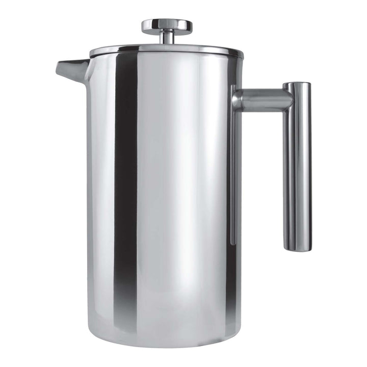 Grunwerg Cafetiere, doppelwändig, für 6 Tassen, Hochglanzpolitur Hochglanzpolitur 800ML, Hochglanzpo
