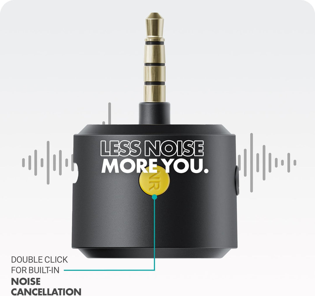 Movo WM-VXR10 Kabelloser Shotgun-Mikrofonadapter für Kamera/DSLR/3,5 mm/TRS – kompatibel mit VXR10,