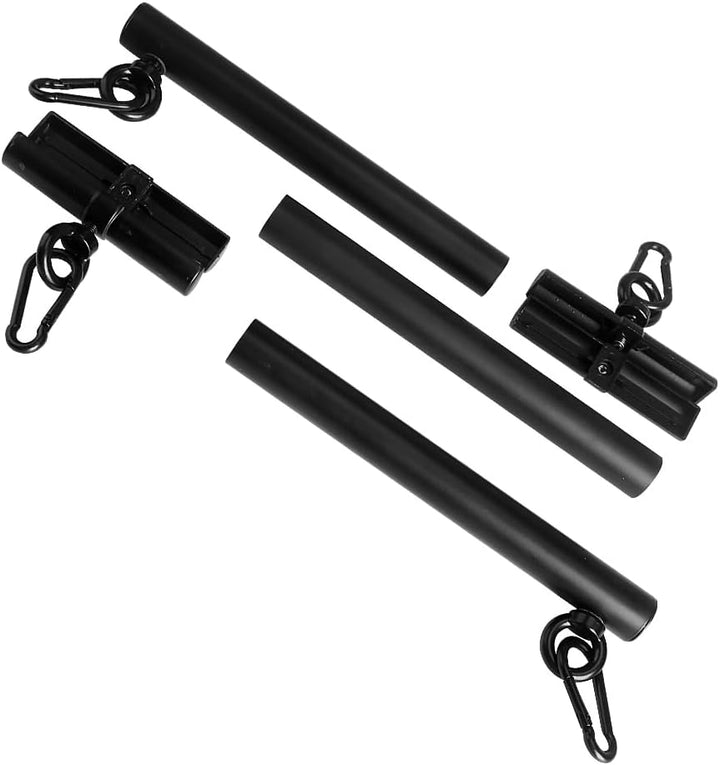 Edelstahl verstellbare Pilates Spreizstange Set Sporthilfe Training Yoga Stretching Bars Gym Fitness