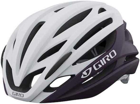 Giro Seyen MIPS Damen Rennrad Fahrrad Helm weiss/lila 2021 S (51-55cm), S (51-55cm)