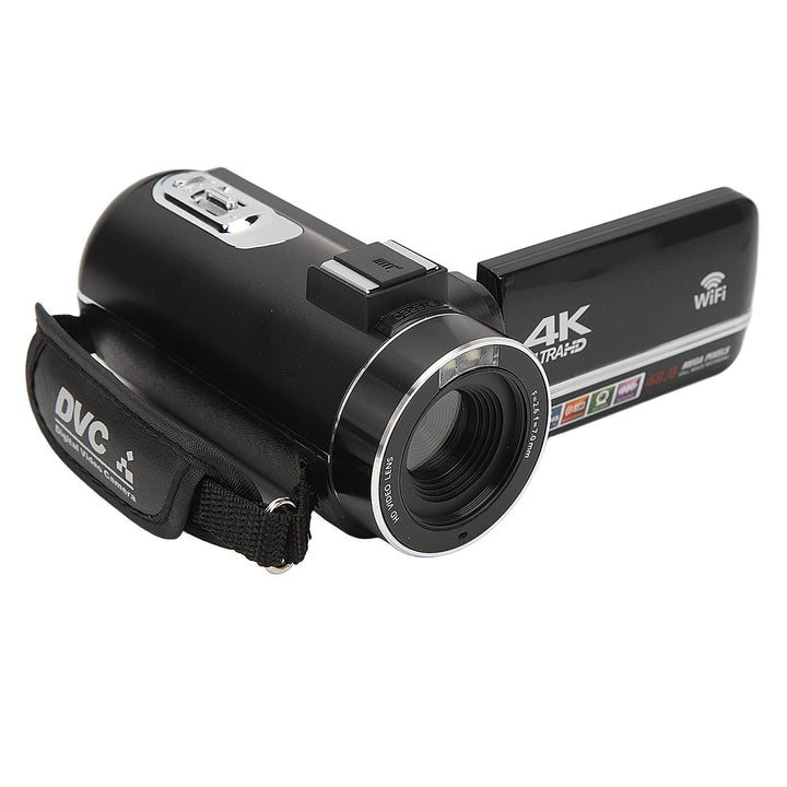 Videokamera-Camcorder, HD 4K-Digitalkamera-Recorder, 48 MP, 18-facher Digitalzoom, 3,0-Zoll-Touchscr