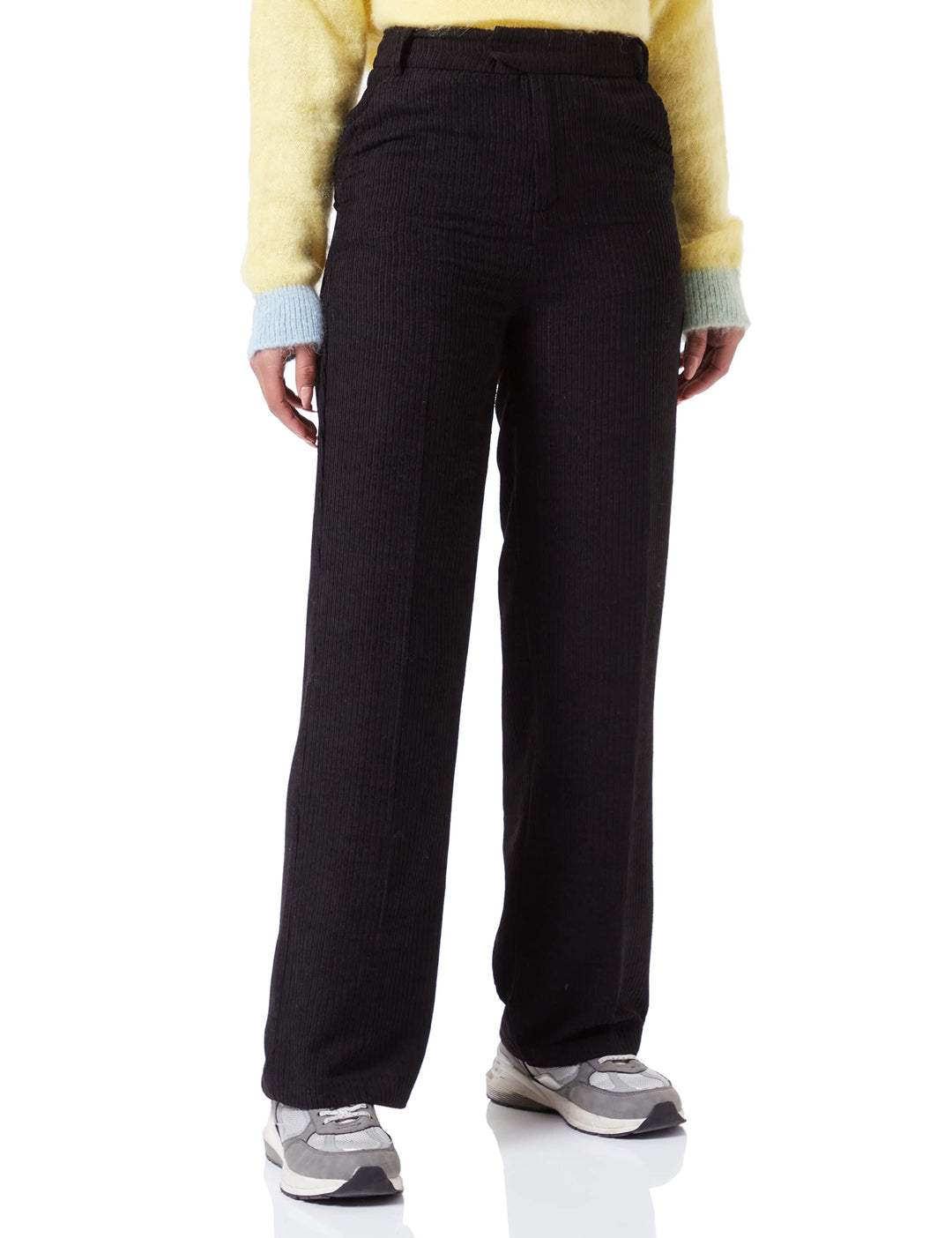United Colors of Benetton Damen Hose 38 Schwarz 100, 38 Schwarz 100