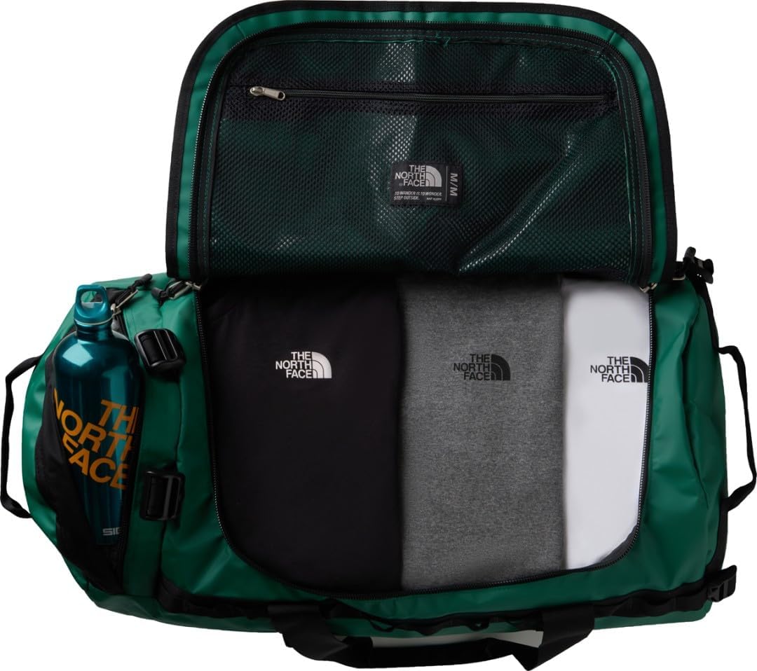 The North Face Unisex Reisetasche Base Camp Evergreen/Tnf Black, Evergreen/Tnf Black
