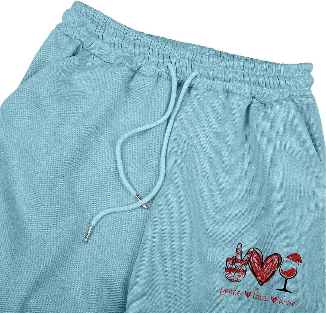 Sportanzüge für Damen 2 Stück Sport Freizeit Sweatshirt Jogginghose Zweiteiler Training Jogging Zwei