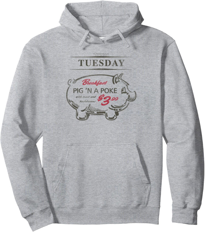 Supernatural Pig 'n a Poke Pullover Hoodie
