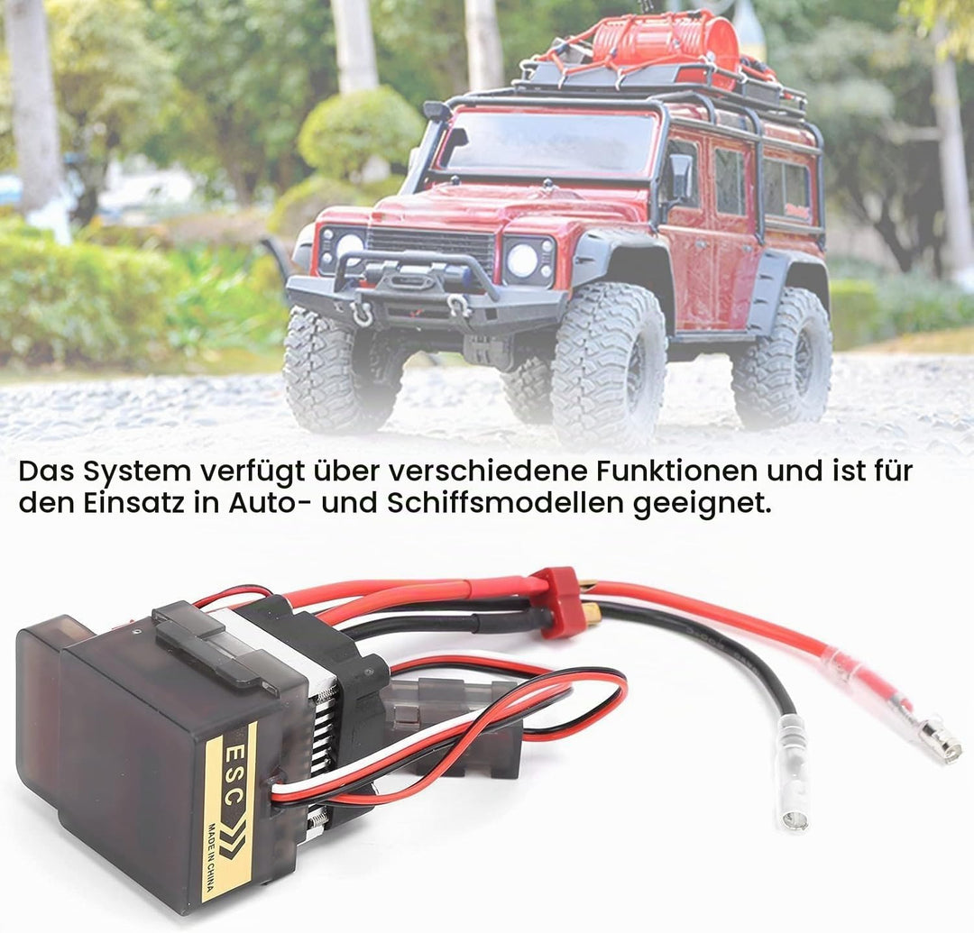 RC Brushed Regler,RC Zweiwege Brushed Regler RC Brushed Regler 320A Zweiwege Brushed Regler mit Brem