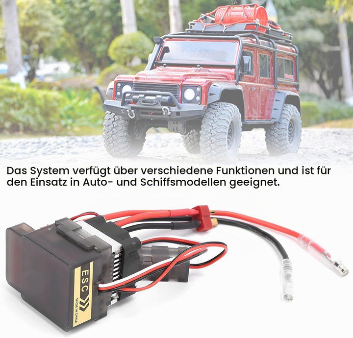 RC Brushed Regler,RC Zweiwege Brushed Regler RC Brushed Regler 320A Zweiwege Brushed Regler mit Brem