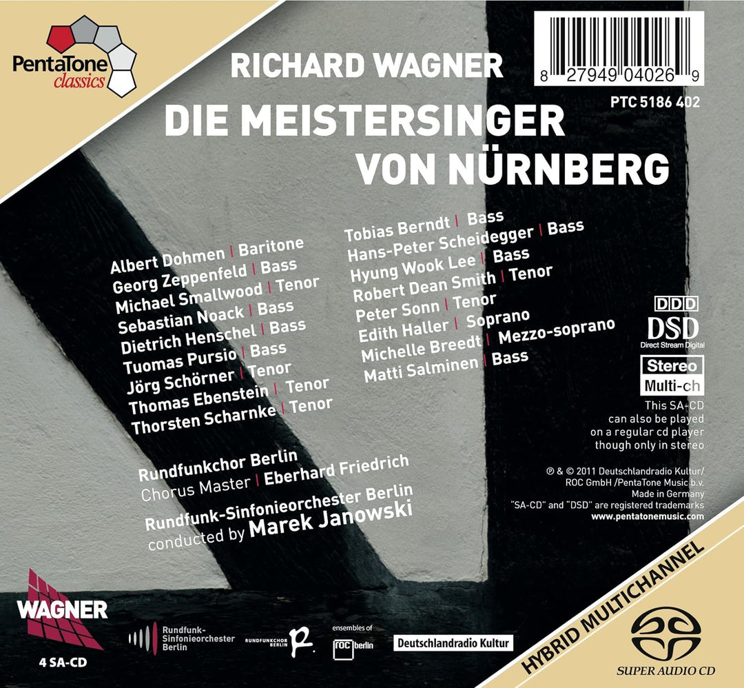 Die Meistersinger von Nürnberg, Audio-CD