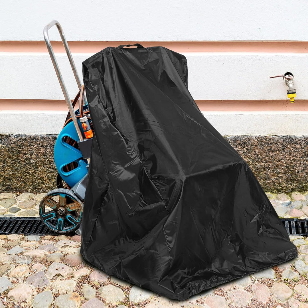 Beavorty Schutzhülle Schlauchwagen Abdeckung mit Kordelzug für Balkon und Terrasse Gartenschlauch Tr