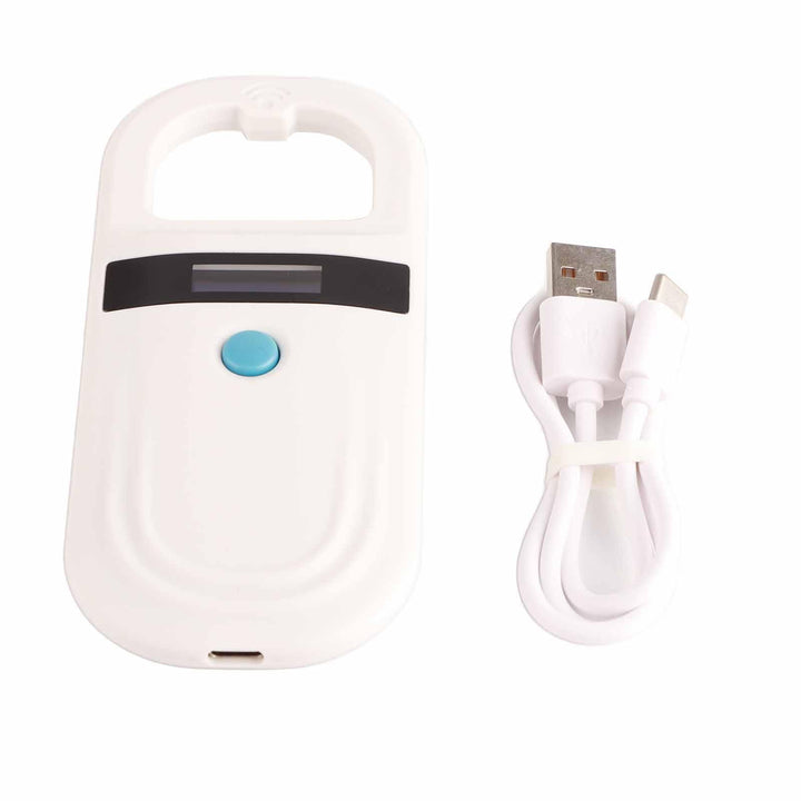 FILFEEL Pet Microchip Scanner, wiederaufladbarer Tierchip-ID-Leser Pet Tag Scanner FDX-B (ISO11784 /