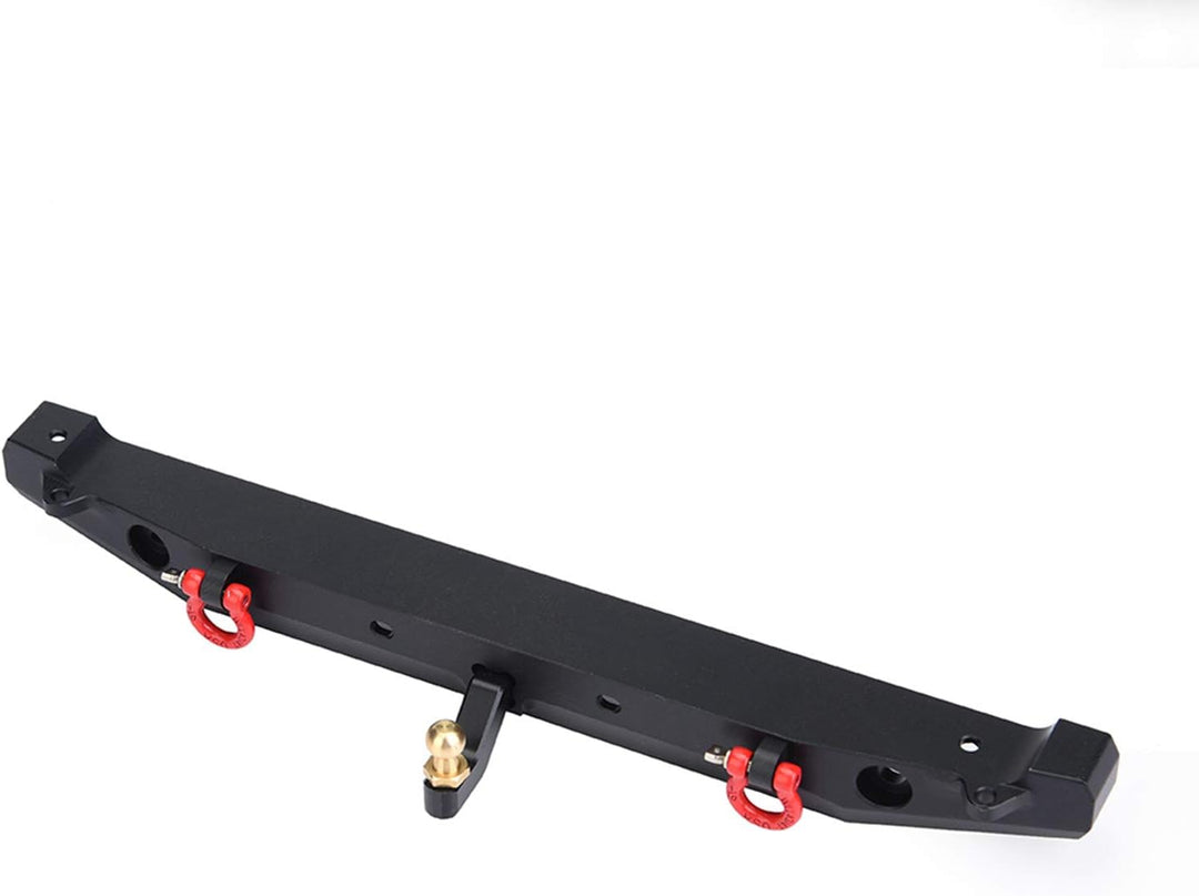 RC Crawler Heckstossstange, RC Auto Heckstossstange mit LED Leuchte Trailer Buckle, Crawler Heckstos