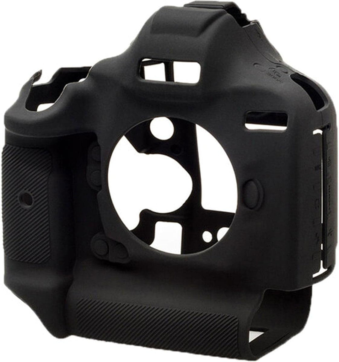 easyCover - Silikon Kameratasche - Schutz für Ihre Kamera - Canon 1Dx Mark III - Schwarz, Schwarz