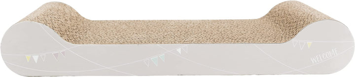 Trixie 48011 Junior Kratzpappe, 38 × 6 × 18 cm, hellgrau grau einheitsgrösse, grau einheitsgrösse