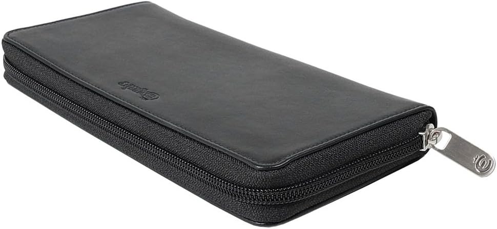 Esquire New Silk - Geldbörse 15cc 19 cm black Schwarz, Schwarz