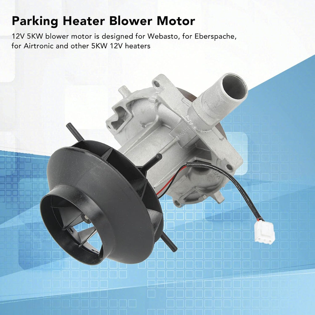 Keenso Auto Standheizung GebläSemotor, Auto 12V 5KW Gebläsemotor Wärmeableitung Professioneller Stan