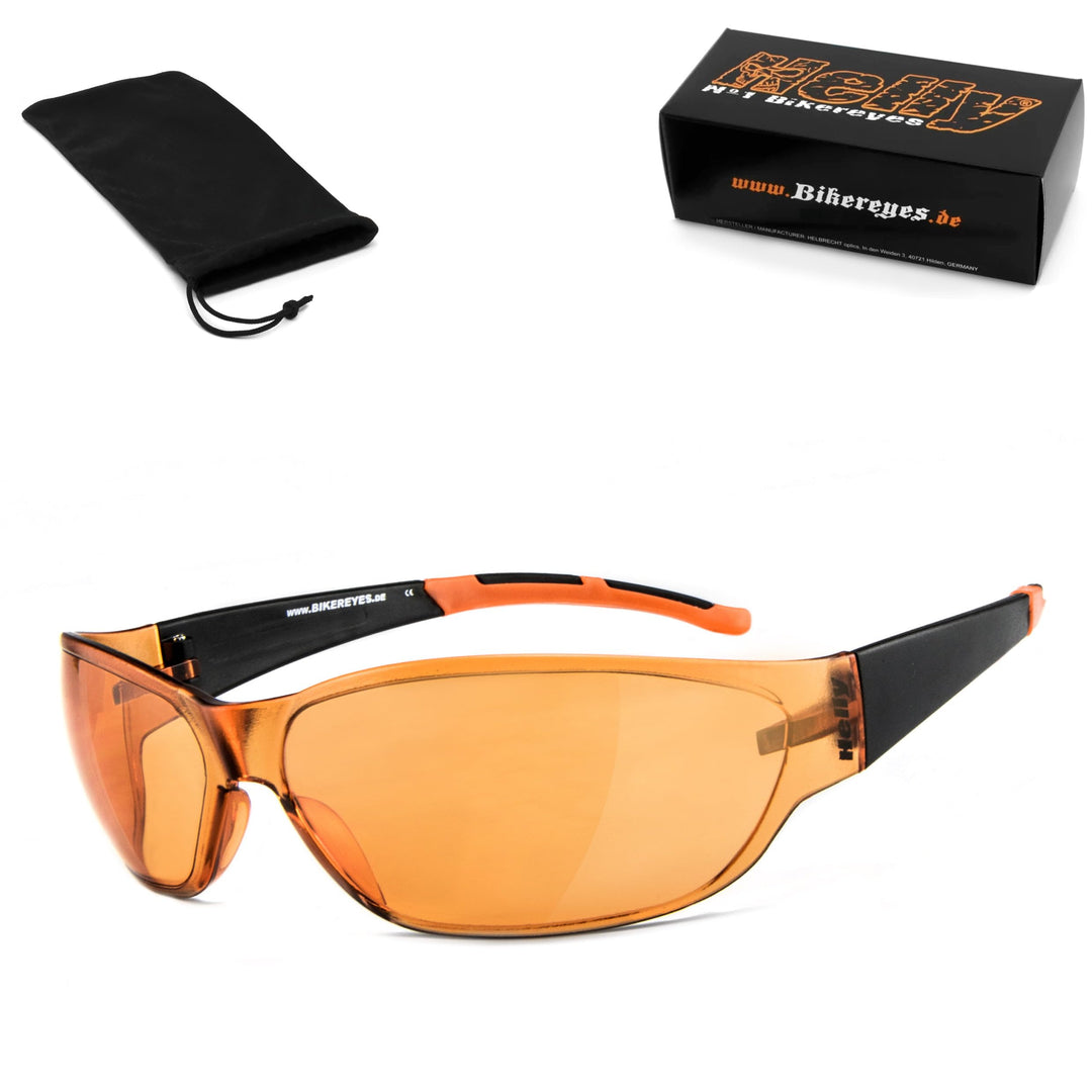 HELLY® - No.1 Bikereyes® | Bikerbrille, Motorrad Sonnenbrille, Motorradbrille | beschlagfrei, winddi