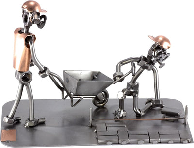 Steelman24 I Schraubenmännchen Steinsetzer 2 Personen I Made in Germany I Handarbeit I Geschenkidee