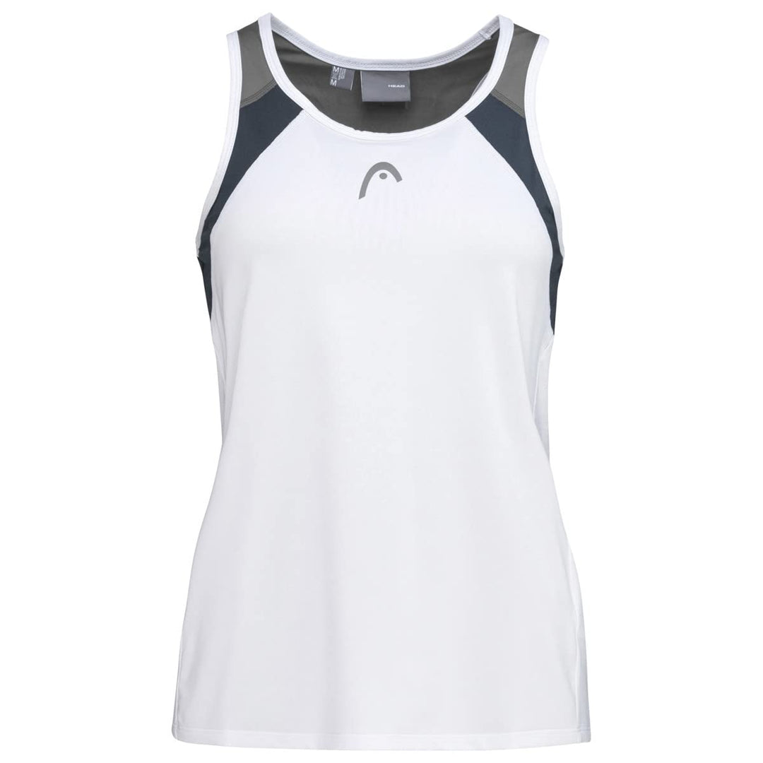 HEAD Damen Blusen &amp; T-Shirts (1er Pack) S Weiss/Navy, S Weiss/Navy