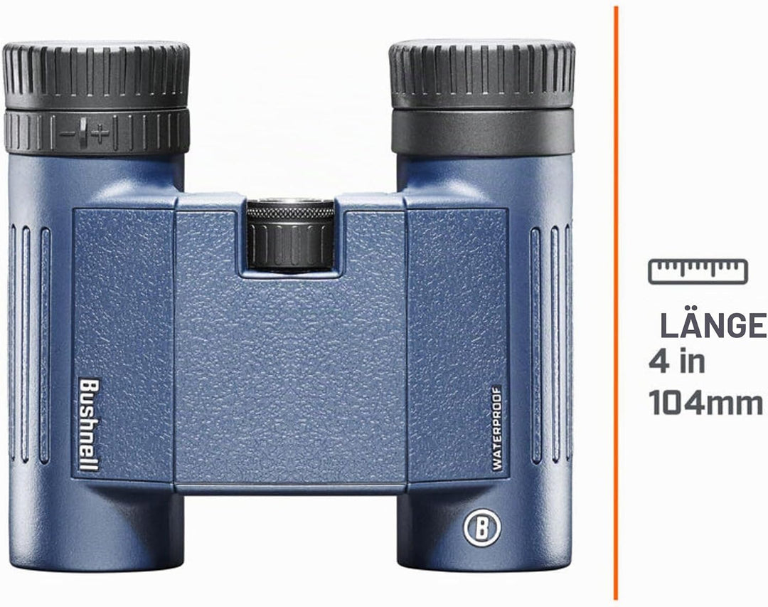 Bushnell - H2O 2 - Fernglas - 12x25 Dunkelblaues - Dachkant - Voll multivergütet - Wasserdicht/Besch