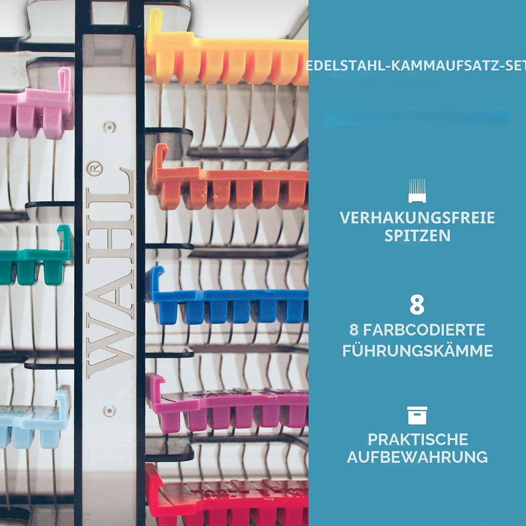 WAHL Arco Kamm-Set, aus Edelstahl Special