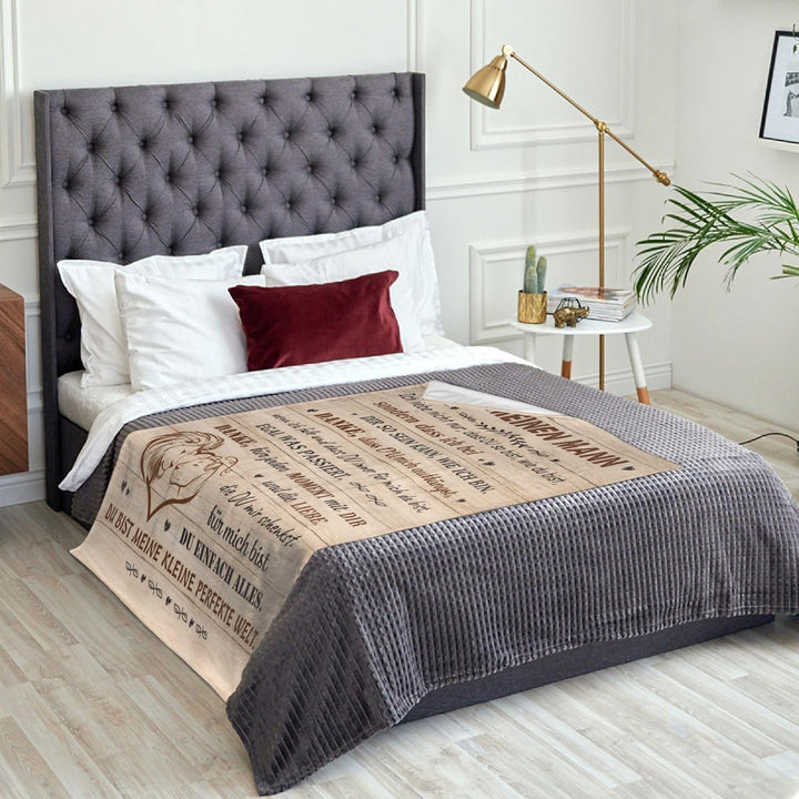 Geschenke für Ehemann, Kuscheldecke für Meinen Mann, Jahrestag Hochzeitstag Geburstag Geschenke für