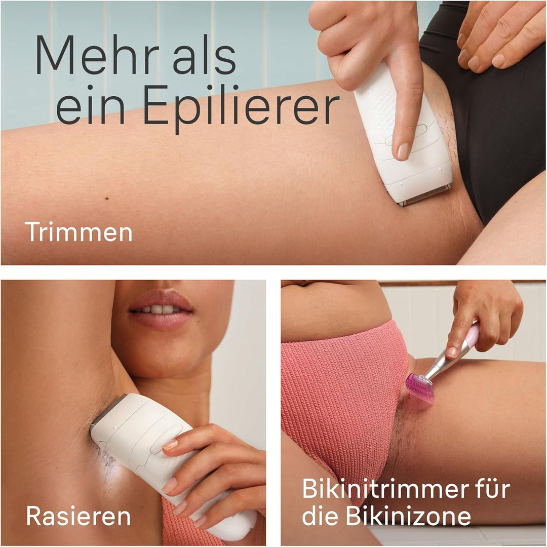 Braun Silk-épil 5 Epilierer & Damenrasierer, Elektrischer Trocken- und Nassrasierer für Frauen, für