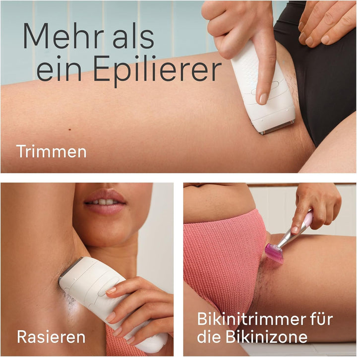 Braun Silk-épil 5 Epilierer & Damenrasierer, Elektrischer Trocken- und Nassrasierer für Frauen, für