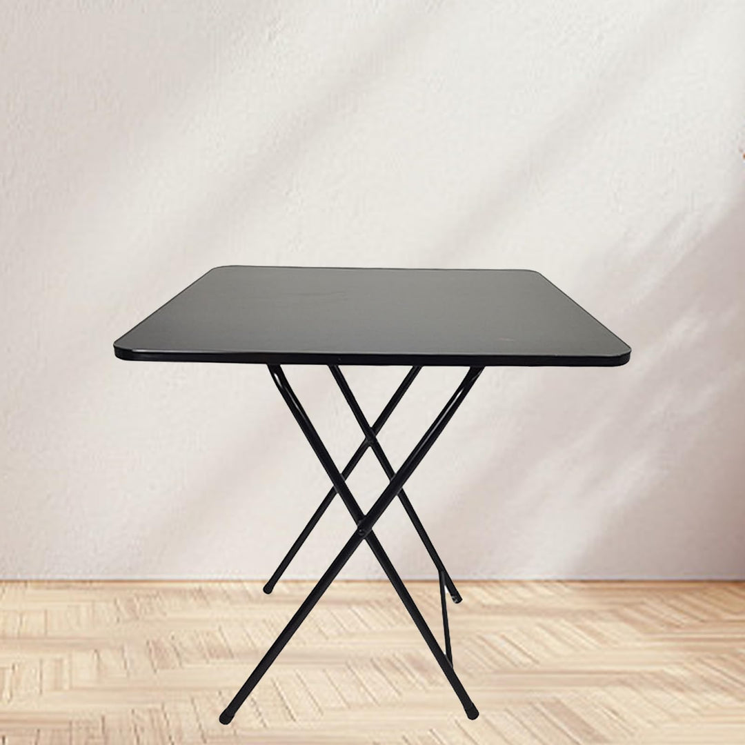 locwanot Faltbarer Esstisch, quadratisch, massives MDF, 4 Personen, Heimbüro, Arbeitszimmer, Compute